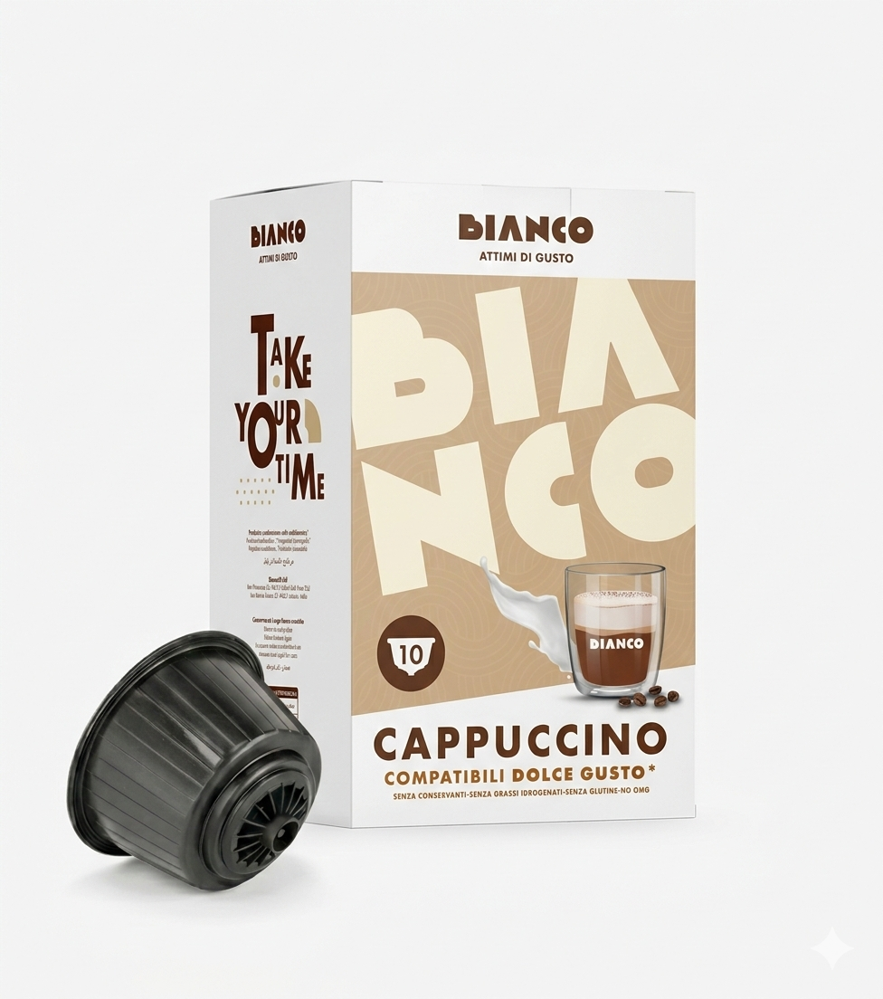 Bianco Cappuccino - 10 Capsules compatibles dolce gusto 1 Gemini Generated Image ustceustceust