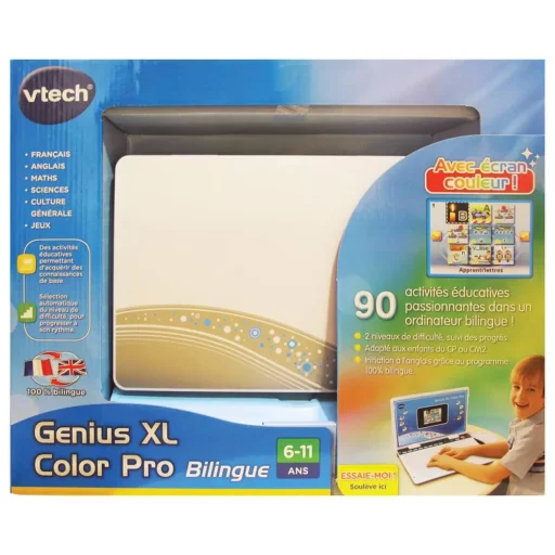 Genius Xl Color Pro Bilingue Silver Vtech e webp