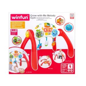 Grandir avec moi Melody Gym rouge Winfun jpg