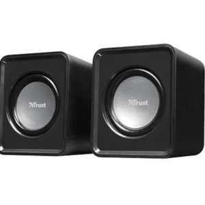 Haut Parleur Trust leto compacte pour pc Watt Noir