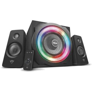 Haut Parleur Gamer Trust Gaming GXT Tytan RGB W – Noir