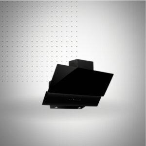 HOTTE DUNYA CM BLACK GLASS CHIMINEY HOOD