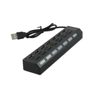 HUB USB à ports Hi Speed avec interrupteur