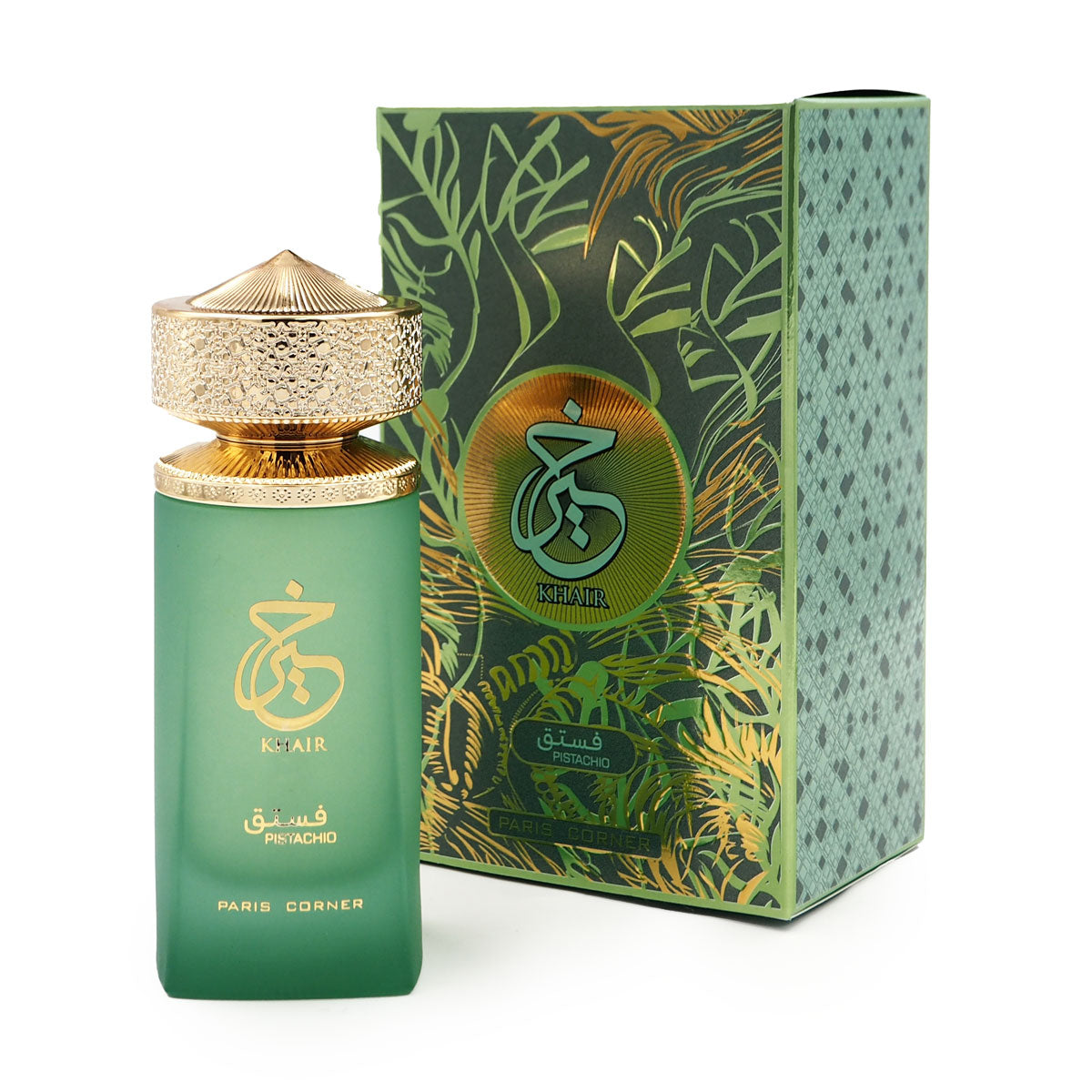 Paris Corner Pistachio Khair Unisex Perfume, Minyak Wangi Arab 100ml 1 IMG