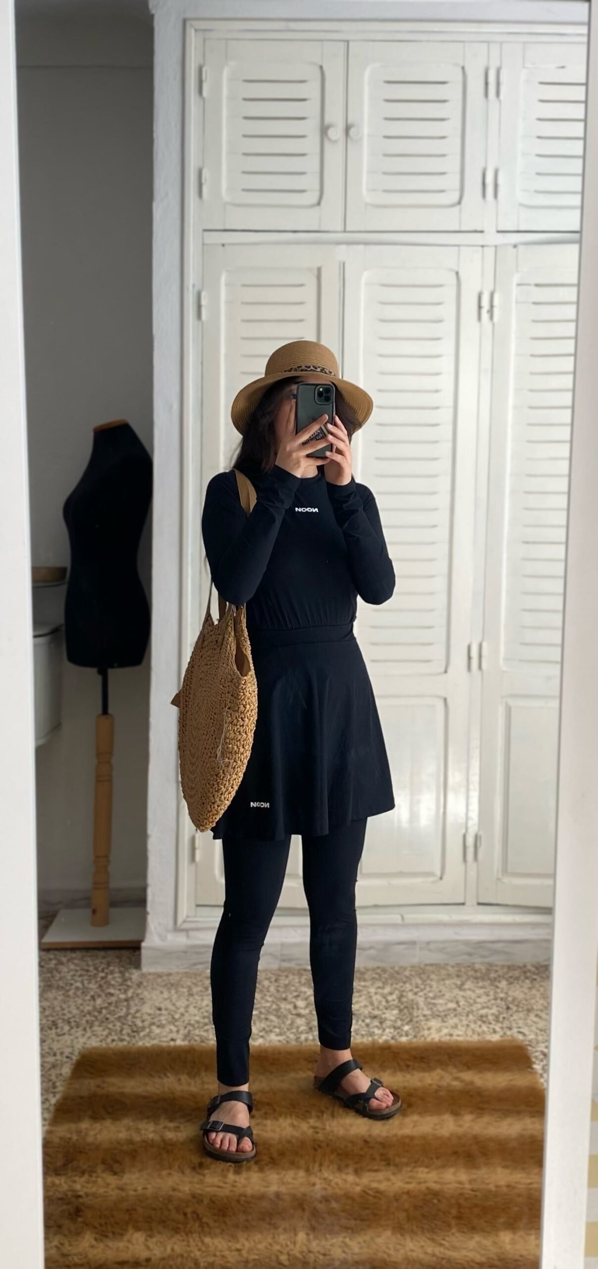 Ensemble Zen (3ps) Pull + Leggings + jupe 1 IMG cab bf e aabf