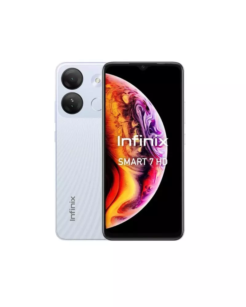 Smartphone Infinix Smart 7 HD (2+64Go) Blanc 1 Smartphone Infinix Smart HD (+Go) Blanc