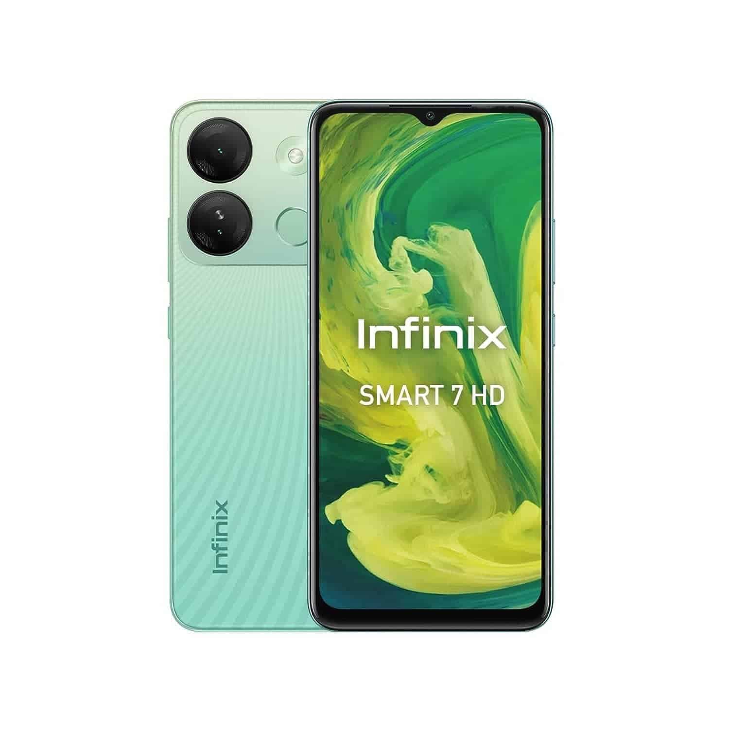 Smartphone Infinix Smart 7 (4+64Go) Vert 1 Smartphone Infinix Smart (+Go) Vert