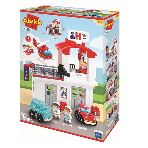 Jeu de construction Hôpital abrick écoiffier 1 Jeu de construction Hopital abrick ecoiffier jpg