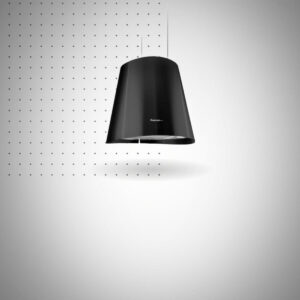 HOTTE CENTRALE FOCUS LAGO B CM NOIR LUSTRE
