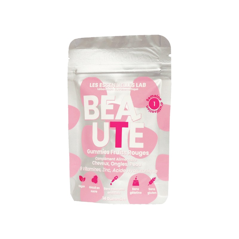 LES ESSENTIELLES LAB BEAUTE GUMMIES FRUITS ROUGES 14 GUMMIES 1 LES ESSENTIELLES LAB BEAUTE GUMMIES FRUITS ROUGES GUMMIES jpg