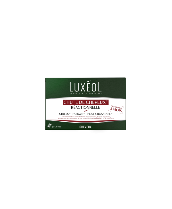 LUXEOL CHUTE DE CHEVEUX REACTIONNELLE 3 MOIS 90 GELULES 1 LUXEOL CHUTE DE CHEVEUX REACTIONNELLE MOIS GELULES png