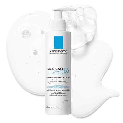 La roche posay cicaplast gel nettoyant B5 200ml 1 La roche posay cicaplast gel nettoyant B ml jpg