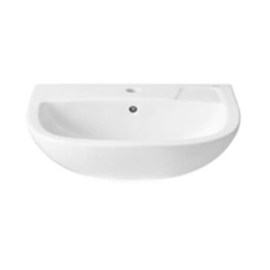 Lavabo ADELE Semi Colonne Blanc jpg