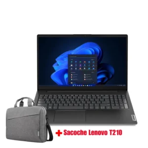 Lenovo V G IRU &# PC Portable i è Gén Go SSD Noir