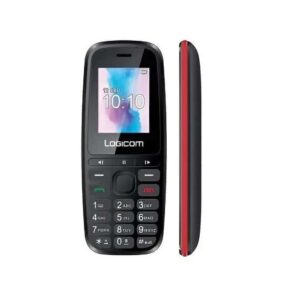 Téléphone Portable LOGICOM P E Noir et Rouge