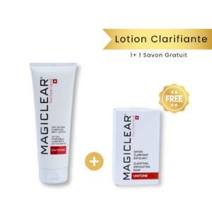 MAGICLEAR Pack Clarifiant Body lotion Savon gratuit