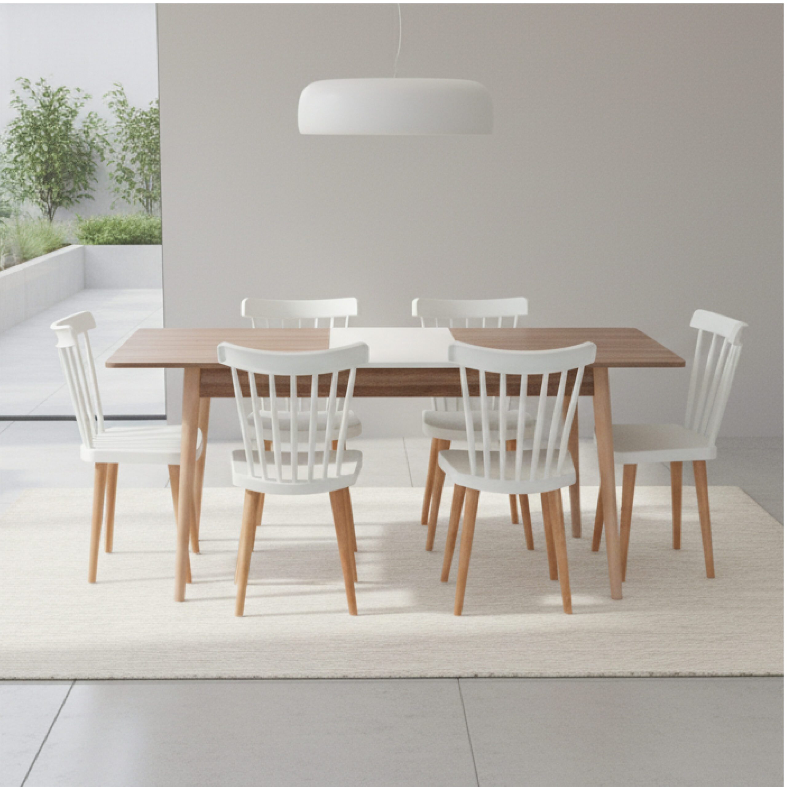 PACK TABLE EXTENSIBLE MAJESTY +6 CHAISES HELSINKI PIETEMENT BOIS 1 MAJESTY scaled jpg