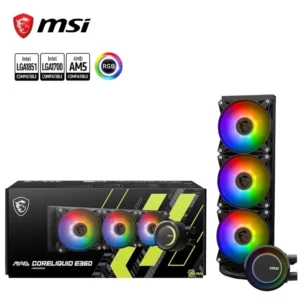 MSI MAG CORELIQUID E &# Watercooling ARGB