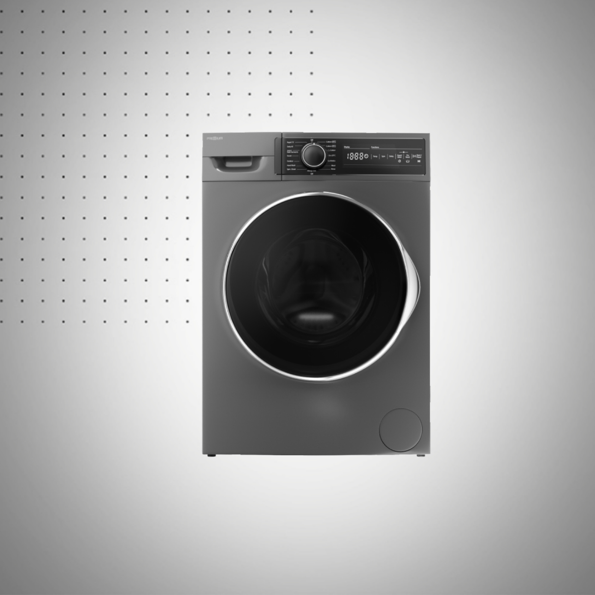 Machine à Laver PREMIUM 9 KG Gris 1 Machine à Laver PREMIUM KG Gris