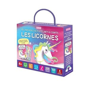 Mes premieres activites arts crafts Les licornes SASSI jpg