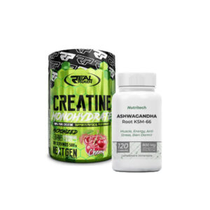 Micronized Creatine G real Pharm Ashwagandha Ksm Capsules Real Pharm