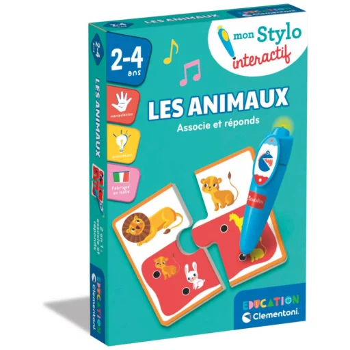 Mon Stylo Interactif Les Animaux Clementoni e webp