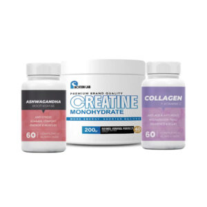 Monohydrate Creatine G Ashwagandha Capsules Collagen Capsules iron lab