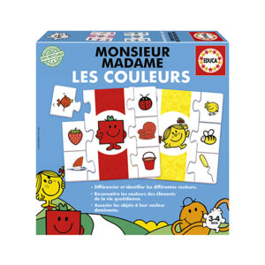 Monsieur Madame Les couleur Educa jpg