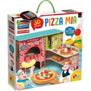Montessori Pizza D avec pate a modeler Lisciani e jpg