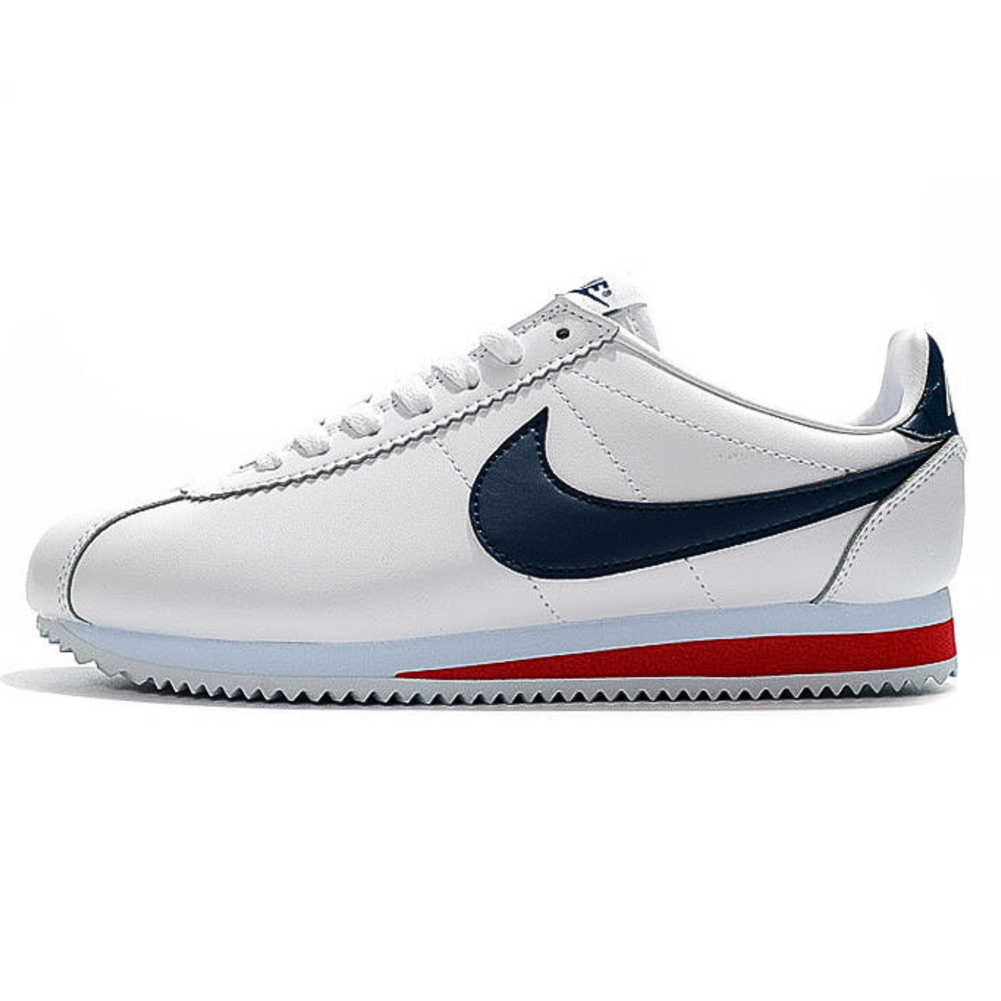 Nike Cortez Blanc/Blue/Red 1 NikeCortez WhiteBlue bbeb abc c bf deffed