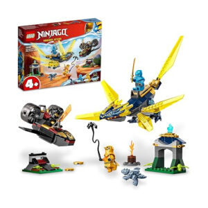 Ninjago Duel entre NYA et Arin Babydrachen LEGO jpg