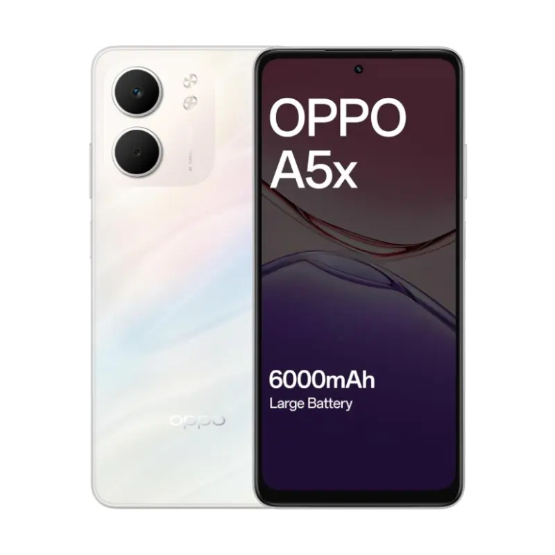 Oppo A5X – Smartphone 4G (4+128Go) Blanc 1 Oppo AX – Smartphone G (+Go) Blanc
