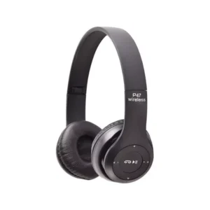 Casque Stéréo Bluetooth P Noir