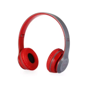 Casque Stéréo Bluetooth P Rouge