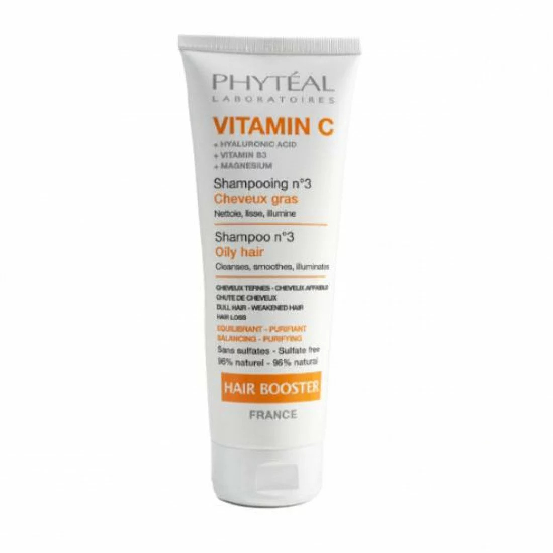 PHYTEAL VITAMINE C SHAMPOOING BOOSTER N°3 CHEVEUX GRAS 250ML 1 PHYTEAL VITAMINE C SHAMPOOING BOOSTER N° CHEVEUX GRAS ML jpg