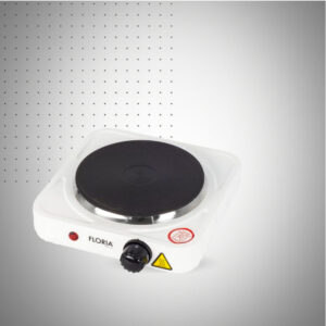 PLAQUE CHAUFFANTE SIMPLE BLANCHE FLORIA