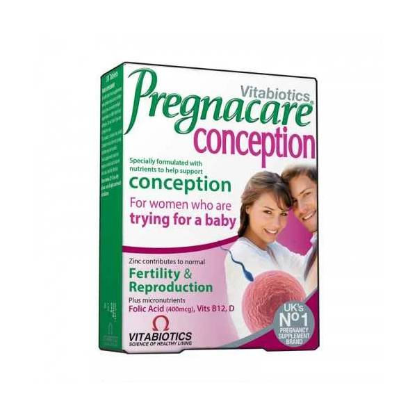 Vitabiotics Pregnacare Conception boite de 30 comprimés (date proche 04/2026) 1 PREGNACARE jpg