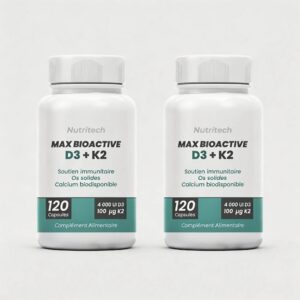 Pack Vitamine D K cap Pas Chere Tunisie Nutritech