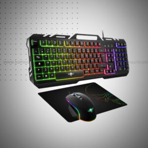 Pack Gaming Spirit Of Gamer en: Clavier + Souris + Tapis