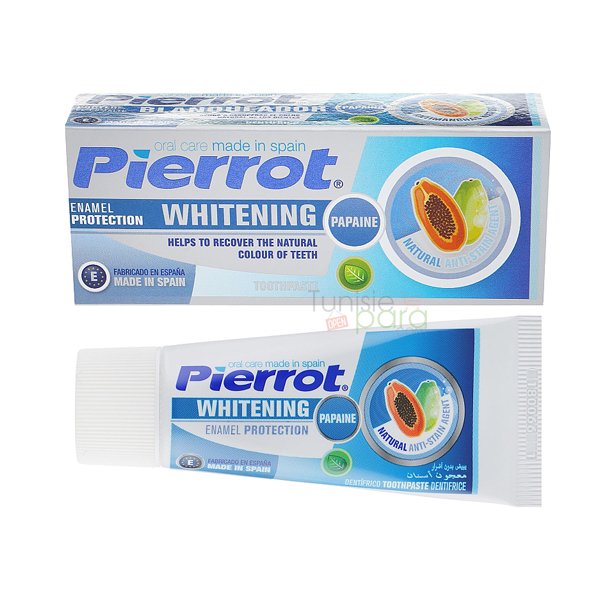 Pierrot dentifrice blancheur papaine 1 Pierrot dentifrice blancheur papaine jpg