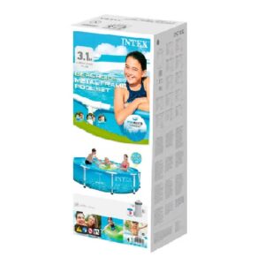 Piscine a cadre metallique amovible Intex jpg