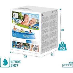 Piscine de jardin Intex jpg