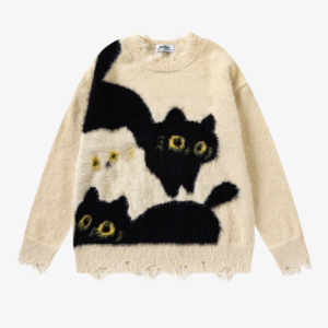 Playful Cat Sweater