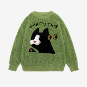 PlushKnitCatSweater
