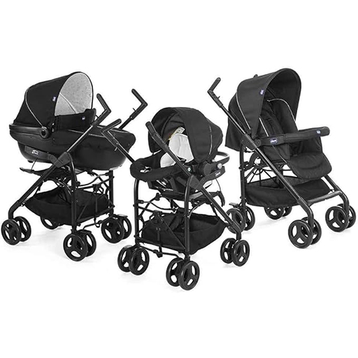 Poussette trio sprint en Chicco jpg
