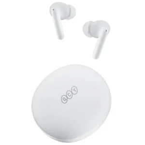 QCY T ANC Écouteurs Sans Fil Bluetooth Blanc