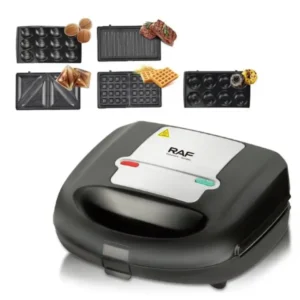 RAF R Machine à Sandwich en W Noir