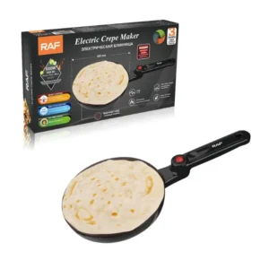 RAF R &# Crêpière Électrique W Noir