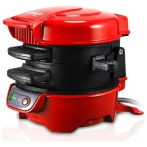 RAF R Machine à hamburger électrique L W Rouge