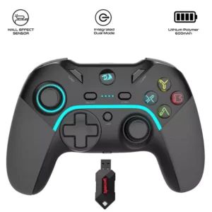 Manette de Jeu Sans Fil Redragon Harrow Pro G Noir